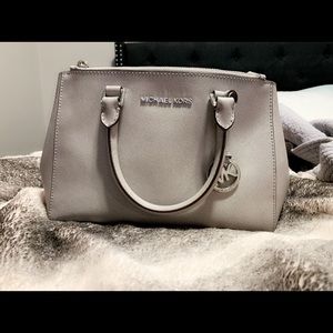 Gray Michael Kors Crossbody